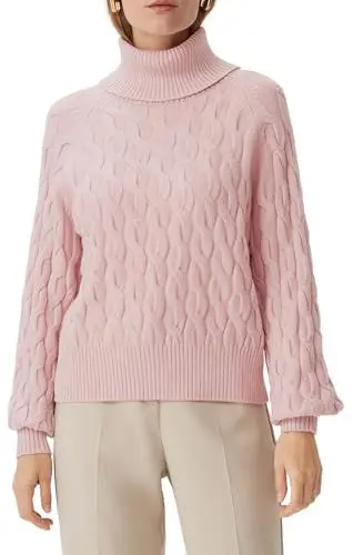 Produktbild: comma Rollkragenpullover mit Strickmuster