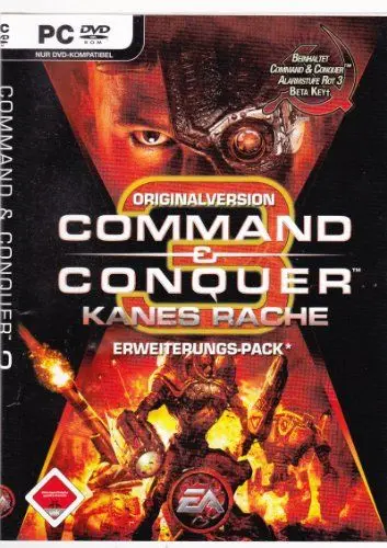 Produktbild: Command & Conquer 3: Kanes Rache Originalversion Add-on (DVD-ROM) - inkl. Beta-Key für Alarmstufe Rot 3