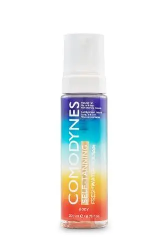 Produktbild: Comodynes - Self-Tanning Fresh Water Mousse, Leichte Selbstbräunungs-Mousse für eine Gleichmäßige Goldene Bräune, Schnell Trocknend, Feuchtigkeitsspendend & Langanhaltend, Vegan-Freundlich - 200 ml
