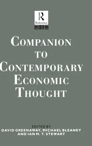Produktbild: Companion to Contemporary Economic Thought (Routledge Reference)