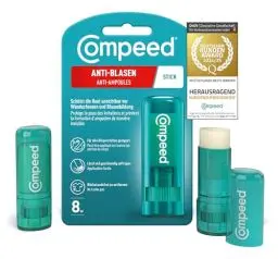 Produktbild: Compeed Anti-Blasen Stick - Schützt unsichbar vor Blasenbildung und Scheuern - Reduziert sofort die Reibung auf der Haut, 1 Stick (8ml)