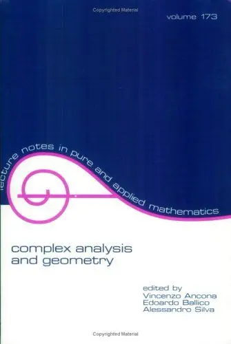 Produktbild: Complex Analysis and Geometry: Proceedings of the Conference at Trento (Lecture Notes in Pure & Applied Mathematics, Band 173)