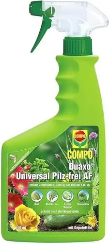 Produktbild: Compo Duaxo Universal Pilz-frei AF, Bekämpfung von Pilzkrankheiten an Zierpflanzen, Gemüse und Kräutern, Anwendungsfertig, 750 ml