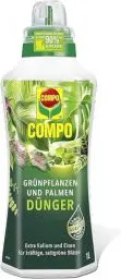 Produktbild: COMPO Grünpflanzendünger und Palmendünger – Spezial-Flüssigdünger für alle Zimmer-, Balkon- und Terrassenpflanzen – 1 Liter