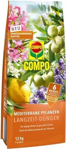 Produktbild: COMPO Mediterrane Pflanzen Langzeit-Dünger 1,5kg