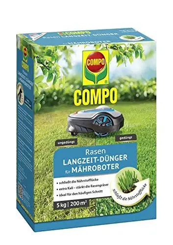 Produktbild: COMPO Rasen-Langzeitdünger für Mähroboter 5kg