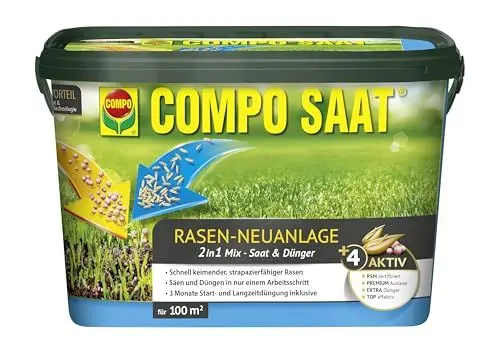 Produktbild: Compo Saat Rasen-Neuanlage-Mix 2,4 kg