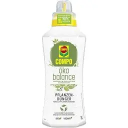 Produktbild: COMPO öko balance Pflanzdünger, Für alle Pflanzen geeignet, Auch ideal als Tomatendünger, Bio-Dünger, Vegan, 1 Liter