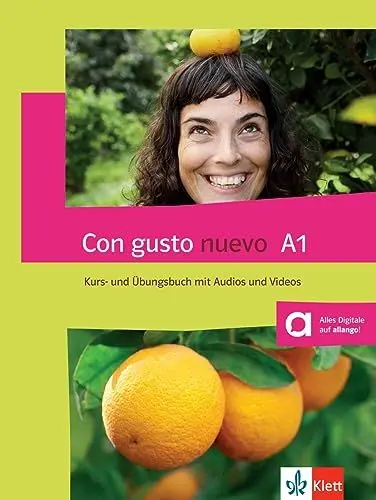 Produktbild: Con gusto nuevo A1: Kurs- und Übungsbuch mit Audios und Videos