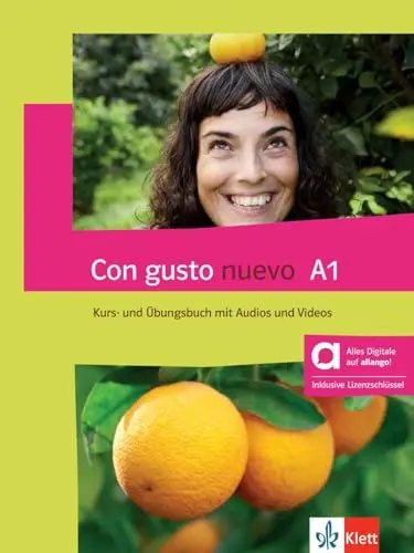 Produktbild: Con gusto nuevo A1 - Hybride Ausgabe allango: Spanisch für Anfänger. Kurs- und Übungsbuch mit Audios und Videos inklusive Lizenzschlüssel allango (24 Monate)