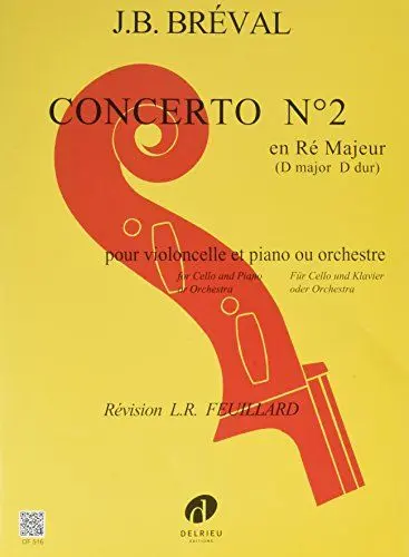 Produktbild: CONCERTO N2 EN RE MAJ. --- VIOLONCELLE ET PIANO