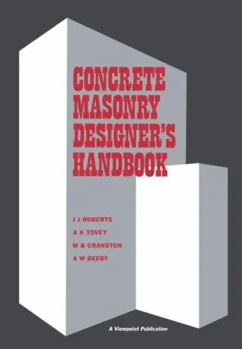 Produktbild: Concrete Masonry Designers' Handbook