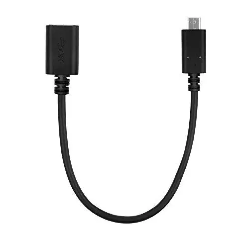 Produktbild: conecto CC20028 USB C USB-OTG Adapter-Kabel, USB-Stecker Typ C auf USB 3.0-Buchse Typ A (1 Stück), 0,20m