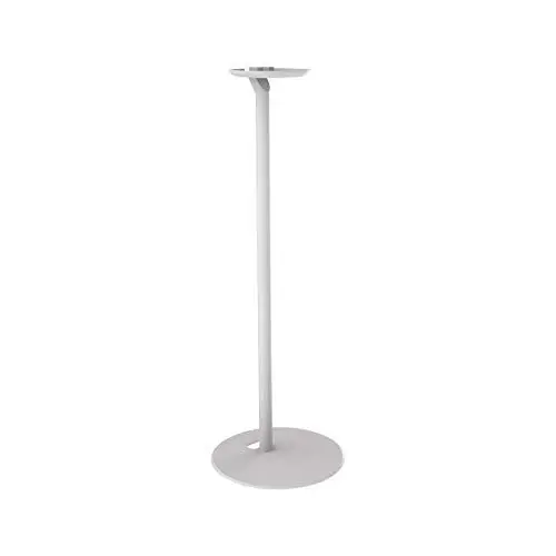 Produktbild: conecto CC50596 Premium Standfuß für SONOS ONE + SONOS Play:1 mit Kabelmanagement, Höhe: 71,6cm, Traglast: max. 3,0kg, weiß