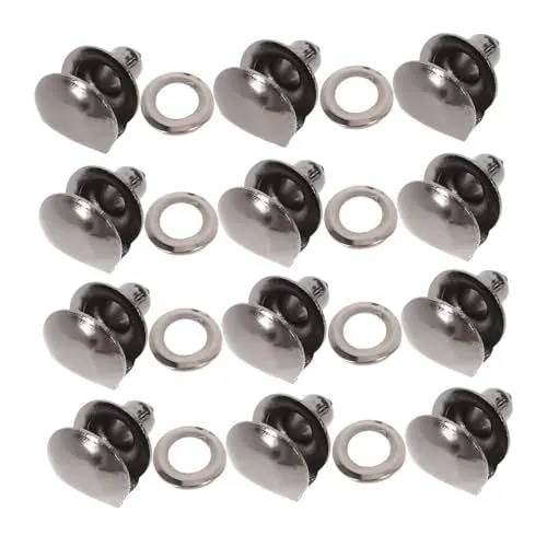 Produktbild: CONGARTENO Schnürsenkelhaken aus Metall 10-tlg. Ösen-Reparaturset für Stiefel klassische Schnallen für Schuhe
