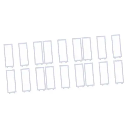 Produktbild: CONGARTENO 18 Sets Schwebendes Präsentationsregal Schmuckständer Elegante Schwebende Schmuckvitrine Für Schicke Aufbewahrungsbox