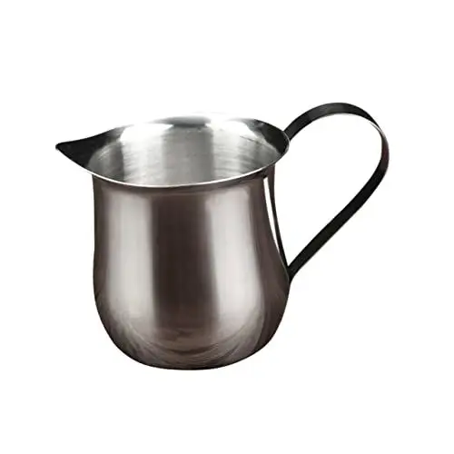 Produktbild: CONGARTENO 1 Stück Milchkännchen Aus Edelstahl Milchbehälter Edelstahl Milchkännchen Milchkännchen Krug Milchkanne Cappuccino Maschine Krug Milchkaffeetassen Milchkännchen Espresso