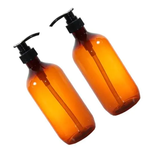 Produktbild: CONGARTENO 2stücke Pack Leere Seifenspenderflasche Handseifenspenderflasche Shampoospenderflasche Mit Pumpe Für Badezimmer Küche Und Wohnzimmer Zum Befüllen Mit Flüssigseife Shampoo Oder