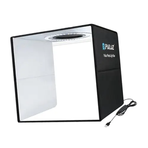 Produktbild: CONGARTENO Box Ring Lichter Fotografie Studio Beleuchtung Zelt Fotografie Kulissen Fotografie Werkzeug Schwarz Oder