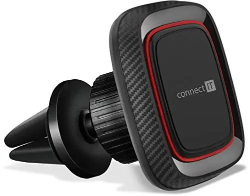 Produktbild: CONNECT IT Magnetischer Handyhalter Auto | Universelle Handyhalterung für Auto Lüftungsgitter | 360° Verstellbares Gelenk mit Kabelmanagement | Extra Starke N45 Magneten