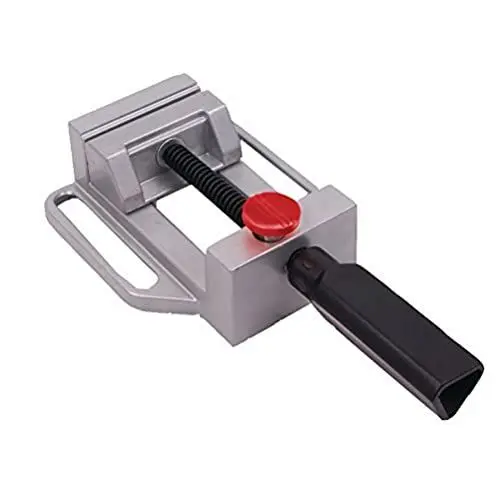 Produktbild: Connex Maschinenschraubstock | 100 mm | Schraubstock | Bohrständer | Klemme | Werkbank | Werkstatt | COM870100,Grau^Schwarz
