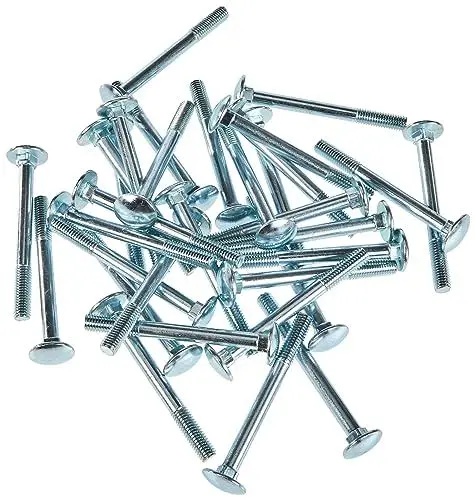 Produktbild: Connex Schlossschrauben M8 x 80 mm, verzinkt, DIN 603, 1000 g, KL4110880