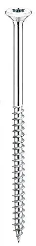 Produktbild: Connex Universalschrauben 4,0 x 70 mm - 1 kg Großpack - Senkkopf - TX-Antrieb - Teilgewinde - Blau verzinkt / Schrauben-Set / Schrauben im Beutel / KL3244070