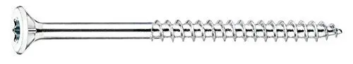 Produktbild: Connex Universalschrauben 5,0 x 70 mm - 1 kg Großpack - Senkkopf - TX-Antrieb - Teilgewinde - Blau verzinkt / Schrauben-Set / Schrauben im Beutel / KL3245070