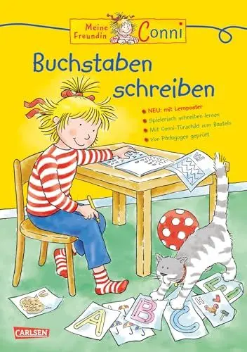 Produktbild: Conni Gelbe Reihe (Beschäftigungsbuch): Buchstaben schreiben: Mit ABC-Lernposter als EXTRA