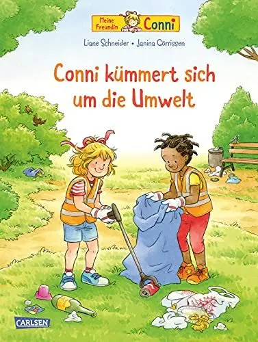 Produktbild: Conni-Bilderbücher: Conni kümmert sich um die Umwelt: Bilderbuch ab 3 Jahren über Müll, Umweltverschmutzung, Klimawandel und Nachhaltigkeit - inklusive Conni-Poster