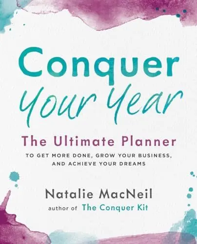 Produktbild: Conquer Your Year: The Ultimate Planner to Get More Done, Grow Your Business, and Achieve Your Dreams (The Conquer Series, Band 2)
