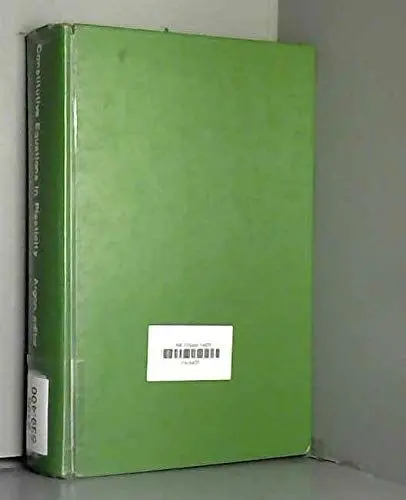 Produktbild: Constitutive Equations in Plasticity