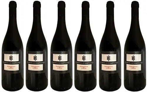 Produktbild: Conte di Campiano Sangiovese del Conte IGT trocken 2011 (6 Flaschen), 6er Pack (6 x 750 ml)