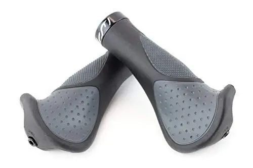 Produktbild: Contec Unisex – Erwachsene Tour Deluxe Fahrradgriffe, Schwarz, 135/135 mm