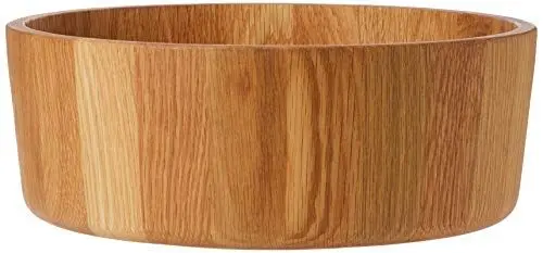 Produktbild: Continenta 4136 Oak Wood Salatschüssel aus Eichenholz, Holz, Hellbraun