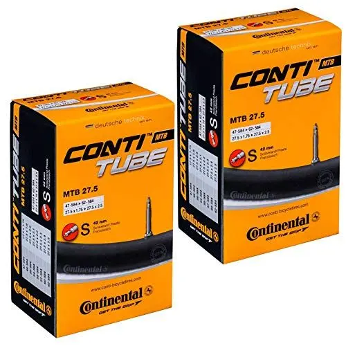 Produktbild: Continental Fahrrad Innenschlauch, Schwarz, 27.5