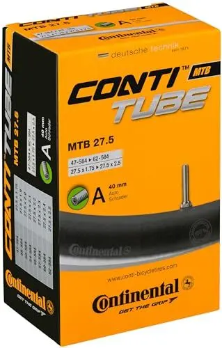 Produktbild: Continental Fahrradschlauch MTB 27.5 AV 40, 0182331, Schwarz