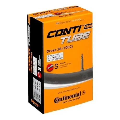 Produktbild: Continental Schlauch 0181941 Cross 28 (700C), Schwarz, S/42mm
