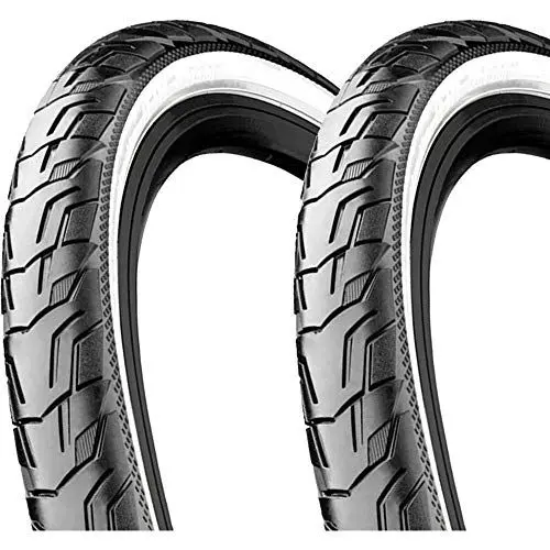 Produktbild: Continental Unisex-Adult 42-622 Ride City Bicycle Tire, Black/White, 28