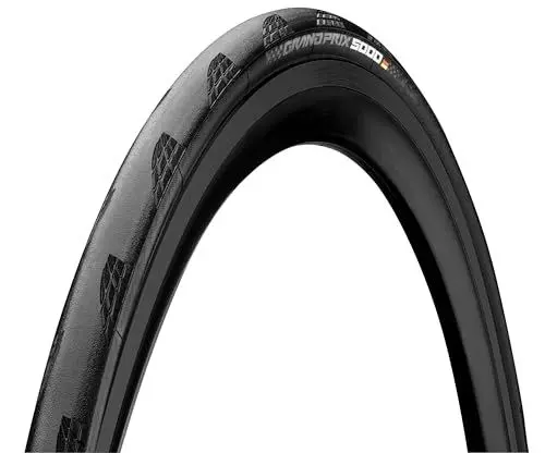 Produktbild: Continental Unisex – Erwachsene Grand Prix 5000 Fahrradreifen, schwarz, 25-622 | 700 x 25C