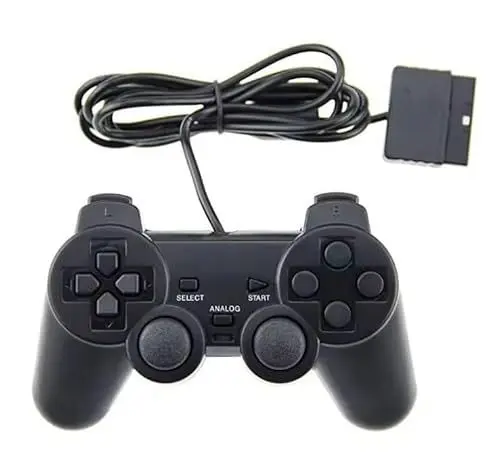 Produktbild: Controller passend für Playsation 2 PS2 PSX PSOne PS1 Playstation 1 Controller Analog Gamepad Joystick Joypad PS 2