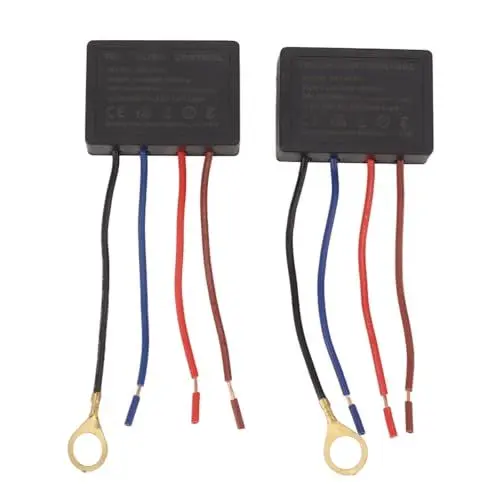 Produktbild: Controller-Modul für Schreibtischlampe, 3-fach Dimmbar, Steuerung für Glühlampen und LED-Lampen, ABS-Material, Einfache Installation, Geeignet für den Heim- und Bürogebrauch,