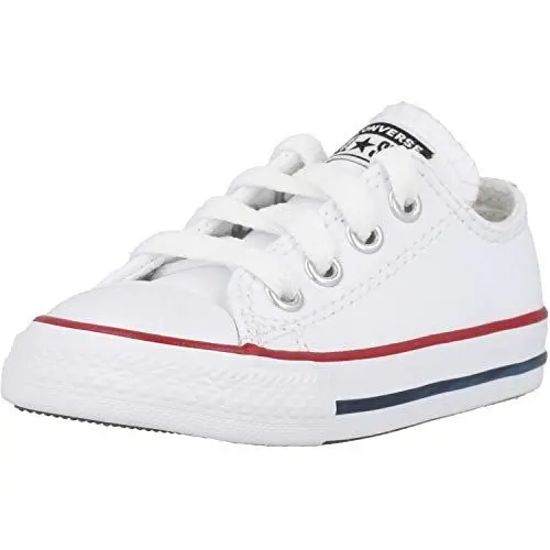 Produktbild: Converse Chuck Taylor All Star Ox Leder Kinder Sneaker 735892C Weiß, Schuhgröße:26 EU
