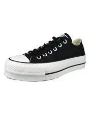 Produktbild: Converse Chucks Plateau Schwarz 560250C Chuck Taylor All Star Lift - OX Black White White, Groesse:39 EU