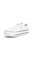 Produktbild: Converse Damen Chuck Taylor All Star Lift CLEAN s Niedrig Sneakers, Weiß (White/Black/White 102), 36.5 EU