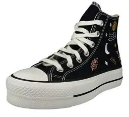 Produktbild: Converse Damen Sneaker high Chuck Taylor All Star Canvas Platform High Schwarz 40