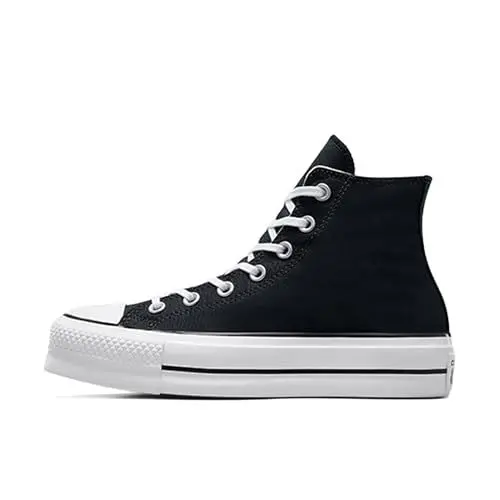 Produktbild: Converse Damen Ctas Lift Hi Black/White/White Sneakers, Black White White, 37.5 EU