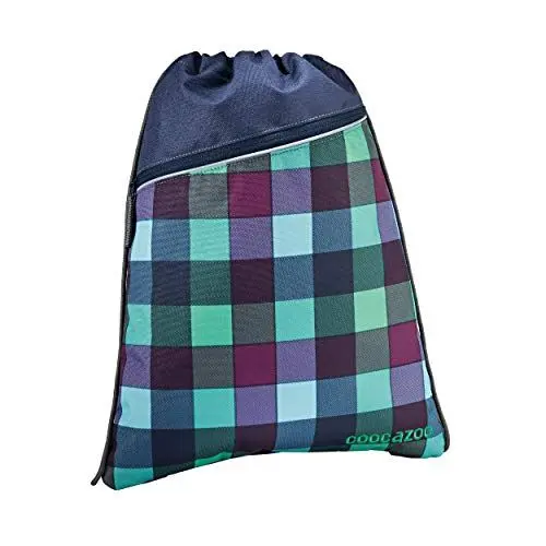 Produktbild: Coocazoo Pocket Rocket Sporttasche, Grün, Violett, Turnbeutel, anthrazit, Tragbar
