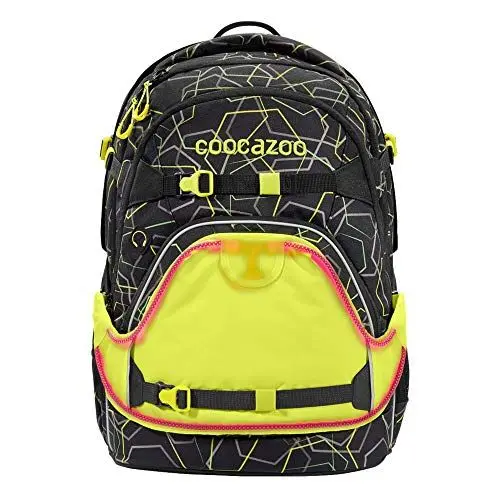 Produktbild: coocazoo Rucksacküberzug, LED Neon Pull-Over GuardPart, gelb, auffällige Signalfarbe, LED-Leuchteffekt mit Bewegungssensor, für mehr Sichtbarkeit im Straßenverkehr