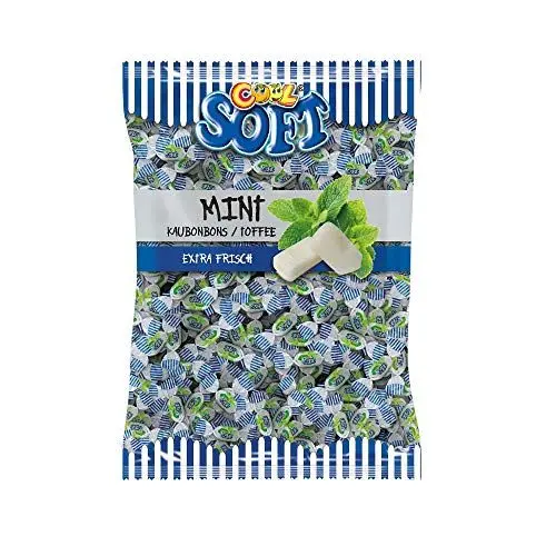 Produktbild: Cool Soft Kaubonbons Mint, Extra Frisch, Weichkaramelle mit Minzgeschmack, 1 kg